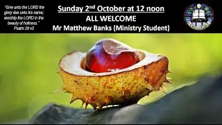 02-10-22 Killymurris Morning Worship 12pm - Mr Matthew Banks