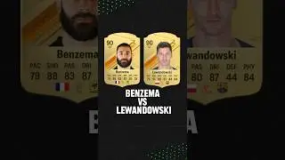 BENZEMA vs LEWANDOWSKI all FIFA Ratings! [Fifa 09 to FC 24]