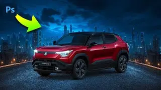 Create a Realistic Car Composite in Photoshop - Suzuki Vitara Edit