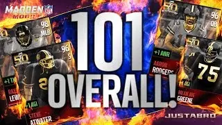 101 OVERALL! Madden Mobile 16 Team Update