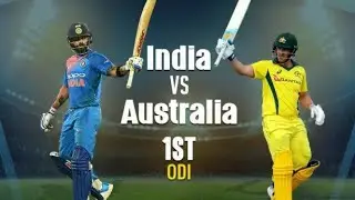 IND V/S AUS 1ST ODI GAMEPLAY || (REAL CRICKET 18 STREAM)