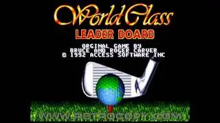 World Class Leader Board Golf (Sega Genesis / Mega Drive) Intro