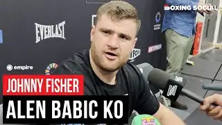 Johnny Fisher REACTS To Mike Tyson Comparison & Alen Babic KO