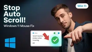 Fix Auto Scroll Down Issue in Windows 11