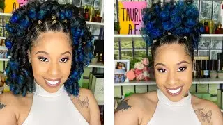 How I Maintain My colored treated Natural Hair!