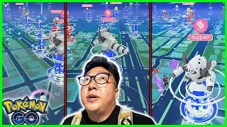 This is The CRAZIEST Pokemon GO Gym Spot I've Ever Seen, South Korea Seoul Gangnam