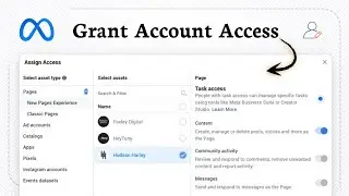 Как предоставить доступ к учетной записи Meta Business Suite