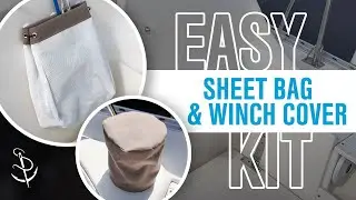 Make Your Own Sheet Bag & Winch Cover Kit for Sailboats