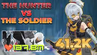 WHAT'S A HUNTER TO A SOLDIER - Soldier 11 vs Wandering Hunter (41.2k) - ZZZ Deadly Assault 2.4