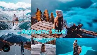 Aesthetic Blue Preset - Lightroom Mobile Presets