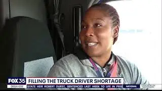 Fox 35 Orlando - Filling the truck driver shortage