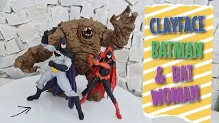 CLAYFACE, BATMAN & BATWOMAN MCFARLANE TOYS | DC REBIRTH | DC MULTIVERSE | 3PACK REVIEW#82