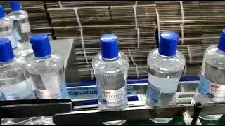Bottle inkjet coding machine with automatic sticker labelling / Meenjet MX online inkjet printer