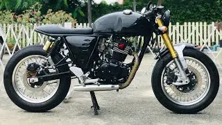 พาชม Stallions Makina 250SP ปีจด 2020 สไตล์ Cafe Racer แบบจ๊าบๆ ดำดุๆ - RyuBikeBig