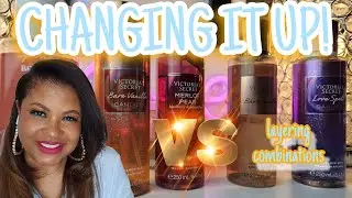 BEAUTIFUL LAYERING COMBO'S USING VICTORIA'S SECRET BODY MIST AND PERFUME | PERFUME COLLECTION