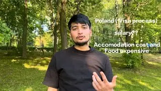 Visa process for Poland 🇮🇩// salary 💶// 🏡living cost ||