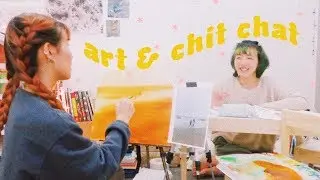 🎨Making Art & Chit Chatting with my Sister. ❤️