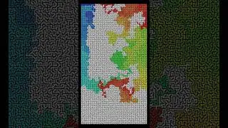 Algorithm Grows Like a Living Plant Through Maze