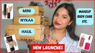 MINI NYKAA HAUL | FACES CANADA, MAKEUP REVOLUTION, PLUM, ETC.| LIQUID BLUSH | FOUNDATION | CONCEALER
