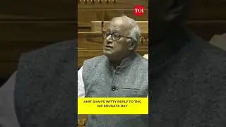 Watch: Amit Shah&rsquo;s sharp reply to TMC MP Sougata Ray on Jammu and Kashmir issue
