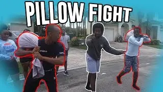 EXTREME PILLOW FIGHT TOURNAMENT! *things got INTENSE* | Pillow Fighting