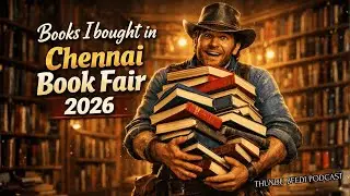 Books i Bought in Book fair | Chennai Book Fair 2026 | Thundu Beedi Podcast