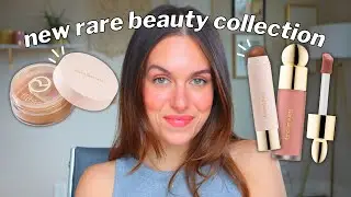 NEW RARE BEAUTY PRODUCTS REVIEW // liquid blushes, bronzer stick + setting powder