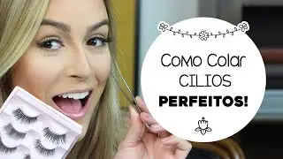 Como colar cílios postiços perfeitamente por Mariana Saad
