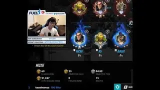 Overwatch MICKIE Insane Sigma Gameplay With 63 Elims