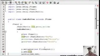 Java Swing Tutorial 10 - How to create JRadioButton - Part 1