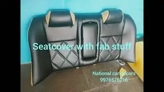 Honda amaze seatcover doorvisor led bulbs we are installed in this car. More details cont 9976576716