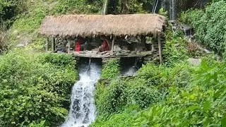 Naturally Most Beautiful Nepali Mountain traditional water mill Village Life | Documentary Video |