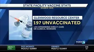 Iowa DHS: 1 in 3 state care facility workers refuse COVID-19 vaccine