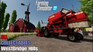 FS22 WestBridge Hills 22 Map | Warning: Patch Needed | Earn extra money | All 100 Collectables
