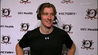 Lukas Dostal interview - Anaheim Ducks goaltender
