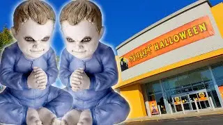 SPIRIT HALLOWEEN 2020 inside ABANDONED HHGREGG - BOWLING GREEN KENTUCKY !!