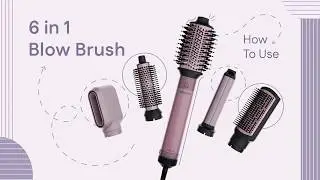 Winston 5 in 1 Hair Blow Brush Tutorial: How to get started with your Winston 5in1 Blow Drying Brush