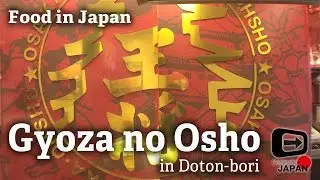 Food in Japan | Dotonbori Osaka | Gyoza no Osho 餃子の王将・道頓堀