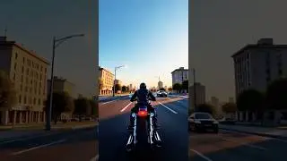 Riding a Motorcycle Into a Rainbow Energy Portal 🌈⚡ | Immersive Dreams