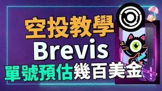 【趕緊埋伏】Brevis 空投手把手教學｜幣安基金+Polychain撐腰，很可能上 Binance Alpha！