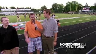 Football vs The Ripon Channel On-Air Staff