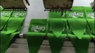 How We Embroider a Baggy Cricket Cap | Front Panel