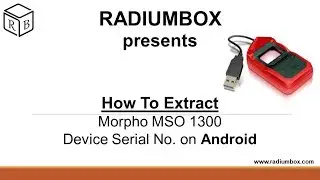 How to Get Back Morpho Device Serial No. on Android Device