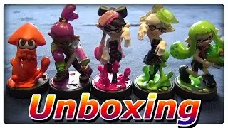 SPLATOON COLLECTION amiibo Unboxing