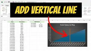 How To Add A Vertical Line To A Graph In Excel