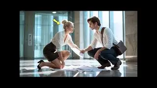 Sie hielt ihn für den neuen Praktikanten – bis sie am nächsten Tag in sein Büro trat …“