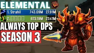 HOW TO BE A TOP DPS IN MYTHIC? - Elemental Shaman in Eco Dome +14