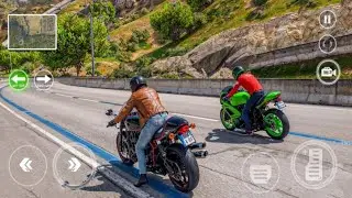Motorcycle Showdown: 3D Stunt Racing Android Gameplay...