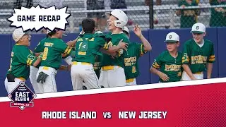 Game Highlights: Rhode Island defeats New Jersey | Little League Baseball Metro Region Tournament