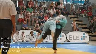Judo || Bundesliga 2018: JC66 Bottrop vs. MTV Vorsfelde (10:4 [100:40])